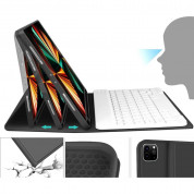 Tech-Protect SC Pen Case and Bluetooth Keyboard - кожен калъф и безжична блутут клавиатура за iPad Pro 11 M2 (2022), iPad Pro 11 M1 (2021), iPad Pro 11 (2020) (черен) 2