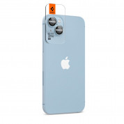 Spigen Optik Pro tR Ez Fit Lens Protector 2 Pack for iPhone 14, iPhone 14 Plus (blue)  2