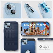 Spigen Optik Pro tR Ez Fit Lens Protector 2 Pack for iPhone 14, iPhone 14 Plus (blue)  10