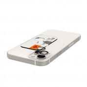 Spigen Optik Pro tR Ez Fit Lens Protector - 2 комплекта предпазни стъклени лещи за камерата на iPhone 14, iPhone 14 Plus (светлозлатист) 4