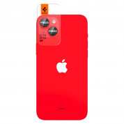 Spigen Optik Pro tR Ez Fit Lens Protector 2 Pack for iPhone 14, iPhone 14 Plus (red)  5