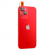 Spigen Optik Pro tR Ez Fit Lens Protector 2 Pack for iPhone 14, iPhone 14 Plus (red)  1