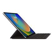 Apple Smart Keyboard Folio UK - оригинален полиуретанов калъф, клавиатура и поставка за iPad Pro 12.9 M2 (2022), iPad Pro 12.9 M1 (2021), iPad Pro 12.9 (2020), iPad Pro 12.9 (2018)  (черен) 1