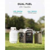EcoFlow DELTA Smart Generator Dual Fuel - портативна зарядна станция (генератор) с двигател за EcoFlow Delta Max и Delta Pro (черен) 9