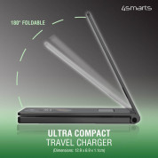 4smarts Wireless Charger UltiMag TrioFold Lucid 15W - тройна поставка (пад) за безжично зареждане за iPhone с Magsafe, Apple Watch и AirPods (черен) 7