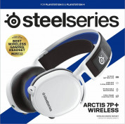 SteelSeries Arctis 7P+ Wireless Gaming Headset - уникални безжични гейминг слушалки с микрофон (бял) 8