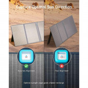 Anker 625 Solar Panel 100W - сгъваем соларен панел зареждащ директно вашето устройство от слънцето с DC порт, 1 х USB-A и 1 х USB-C портове (черен) 5