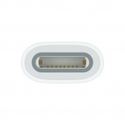 Apple USB-C to Apple Pencil Adapter - оригинален USB-C адаптер (мъжки към женски Lightning) за зареждане на Apple Pencil (1st Gen) (бял) 1