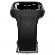 Spigen Liquid Air Pro Case - удароустойчив TPU кейс с вградена каишка за Apple Watch 41мм (черен) 6