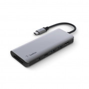 Belkin Connect 7-in-1 USB-C Multiport Hub PD (space gray)
