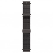 Spigen Metal Fit Pro - удароустойчив хибриден кейс със стоманена каишка за Apple Watch 8 45мм, Apple Watch 7 45мм (тъмносив)  8