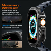 Spigen Rugged Armor Case - удароустойчив TPU кейс за Apple Watch Ultra 49мм (черен) 10