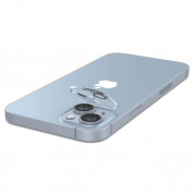 Spigen Optik Lens Protector 2 Pack - комплект 2 броя предпазни стъклени протектора за камерата на iPhone 14, iPhone 14 Plus (прозрачен) 1