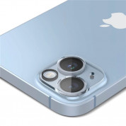 Spigen Optik Lens Protector 2 Pack - комплект 2 броя предпазни стъклени протектора за камерата на iPhone 14, iPhone 14 Plus (прозрачен) 5