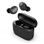 JLAB GO Air Pop True Wireless TWS Earbuds - безжични блутут слушалки със зареждащ кейс за мобилни устройства (черен)