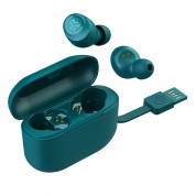 JLAB GO Air Pop True Wireless TWS Earbuds - безжични блутут слушалки със зареждащ кейс за мобилни устройства (светлозелен) 1