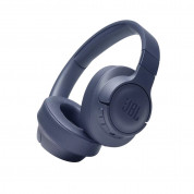 JBL TUNE 710BT Wireless Over-Ear Headphones - безжични Bluetooth слушалки с микрофон за мобилни устройства (син)