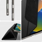 Spigen Liquid Air Folio Case - силиконов (TPU) кейс с висока степен на защита и поставка за iPad Pro 11 M2 (2022), iPad Pro 11 M1 (2021) (черен) 5