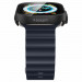 Spigen Thin Fit 360 Case - качествен твърд кейс с вграден стъклен протектор за дисплея на Apple Watch Ultra 49мм (черен) 10