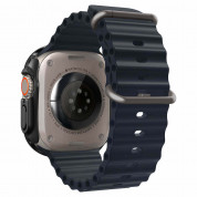Spigen Thin Fit 360 Case - качествен твърд кейс с вграден стъклен протектор за дисплея на Apple Watch Ultra 49мм (черен) 5