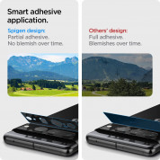 Spigen Optik Lens Protector - комплект 2 броя предпазни стъклени протектора за камерата на Google Pixel 7 Pro (черен) 8