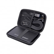 Orico HDD Case Box (PHD-25-BK-BP) - органайзер за външен хард диск, кабели, слушалки и други аксесоари (черен) 3