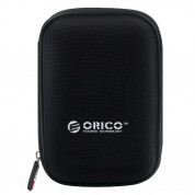 Orico HDD Case Box (PHD-25-BK-BP) - органайзер за външен хард диск, кабели, слушалки и други аксесоари (черен)