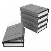 Orico Hard Disk Protection Box 3.5 (PHP35-V1-GY) - предпазна кутия за 3.5 инча хард дискове (сив) 3
