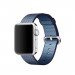 Apple Watch Woven Nylon Band Midnight Blue - оригинална текстилна каишка за Apple Watch 42мм, 44мм, 45мм, Ultra 49мм (син) 1