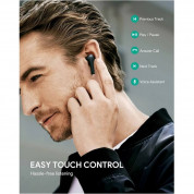 Aukey EP-T21 TWS In-Ear Bluetooth Earphones - безжични блутут слушалки със зареждащ кейс (черен) 4