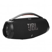 JBL Boombox 3 - водоустойчив безжичен спийкър с вградена батерия, зареждащ мобилни устройства (черен)  1