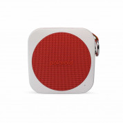 Polaroid P1 Music Player - безжичен портативен спийкър за мобилни устройства (червен-бял)