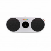 Polaroid P2 Music Player - безжичен портативен спийкър за мобилни устройства (черен-бял)