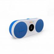 Polaroid P2 Music Player - безжичен портативен спийкър за мобилни устройства (син-бял) 1