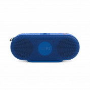 Polaroid P2 Music Player - безжичен портативен спийкър за мобилни устройства (син-бял) 4