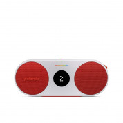 Polaroid P2 Music Player - безжичен портативен спийкър за мобилни устройства (червен-бял)