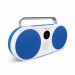 Polaroid P3 Music Player - безжичен портативен спийкър за мобилни устройства (син-бял) 2