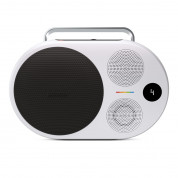 Polaroid P4 Music Player - безжичен портативен спийкър за мобилни устройства (черен-бял)
