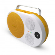 Polaroid P4 Music Player - безжичен портативен спийкър за мобилни устройства (жълт-бял) 3