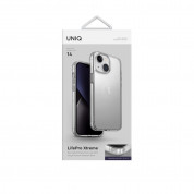 Uniq LifePro Xtreme Case - хибриден удароустойчив кейс за iPhone 14 (прозрачен) 6