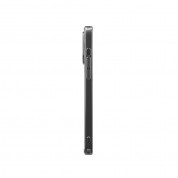Uniq LifePro Xtreme Magnetic Case - хибриден удароустойчив кейс с MagSafe за iPhone 14 (черен-прозрачен) 3