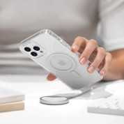 Uniq LifePro Xtreme Magnetic Case - хибриден удароустойчив кейс с MagSafe за iPhone 14 Plus (прозрачен) 6