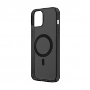 Uniq LifePro Xtreme Magnetic Case - хибриден удароустойчив кейс с MagSafe за iPhone 14 Plus (черен-прозрачен) 2