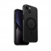 Uniq LifePro Xtreme Magnetic Case - хибриден удароустойчив кейс с MagSafe за iPhone 14 Plus (черен-прозрачен) 1