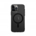 Uniq LifePro Xtreme Magnetic Case - хибриден удароустойчив кейс с MagSafe за iPhone 14 Pro Max (черен-прозрачен) 2
