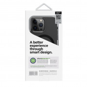 Uniq LifePro Xtreme Magnetic Case - хибриден удароустойчив кейс с MagSafe за iPhone 14 Pro Max (черен-прозрачен) 8