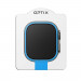 Uniq Optix Vivid Full Cover Screen Protector - калено стъклено защитно покритие на Apple Watch Ultra 49мм (черен-прозрачен) 7