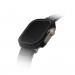 Uniq Valencia Reinforced Aluminium Protective Case - удароустойчив хибриден кейс за Apple Watch Ultra 49мм (черен) 1