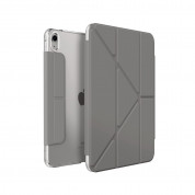 Uniq Camden Slim Case - хибриден кейс и поставка за iPad 10 (2022) (сив)