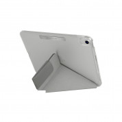 Uniq Camden Slim Case - хибриден кейс и поставка за iPad 10 (2022) (сив) 2